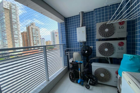 Apartamento com 3 dormitórios à venda, 129 m² por R$ 1.850.000,00 - Aparecida - Santos/SP