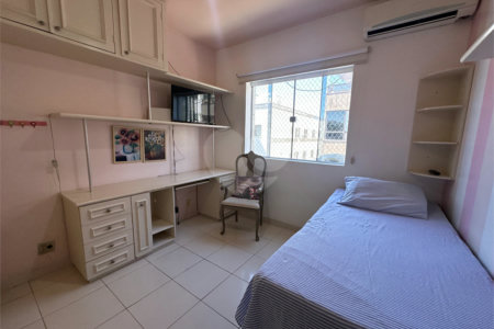 Cobertura à venda com 3 quartos, sendo 1 suíte, em Passagem, Cabo Frio, RJ