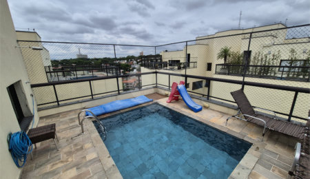 Cobertura à venda com 4 quartos, sendo 2 suítes,  em Vila Hamburguesa, São Paulo, SP