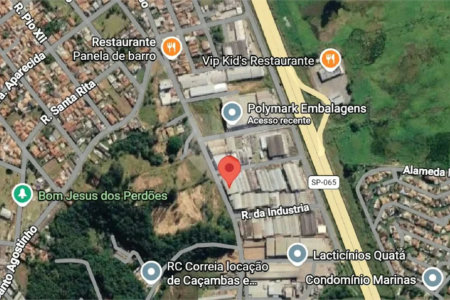 GALPÃO COMERCIAL PARA LOCAÇÃO | POLO INDUSTRIAL – BOM JESUS DOS PERDÕES/SP