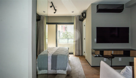 Apartamento à venda com 1 quarto em Jardim América, São Paulo, SP