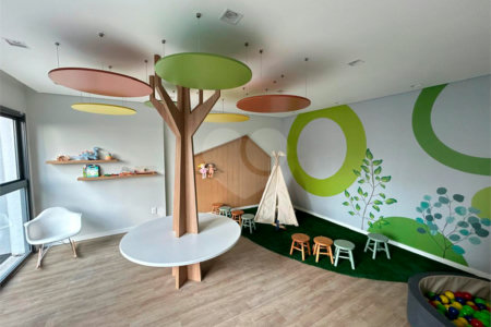 Apartamento à venda com 1 quarto em Brooklin Paulista, São Paulo, SP