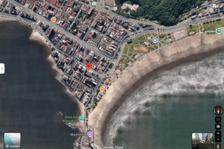 Terreno para alugar, 860 m² - Itararé - São Vicente/SP
