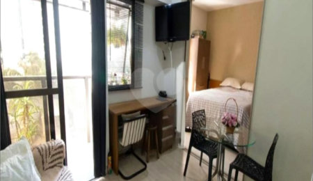 Flat para alugar com 1 suíte em Moema, São Paulo, SP