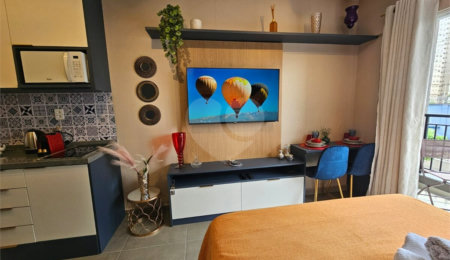 Studio à venda com 1 suíte em Campo Belo, São Paulo, SP