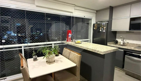 Flat à venda com 1 suíte no Centro, São Bernardo do Campo, SP