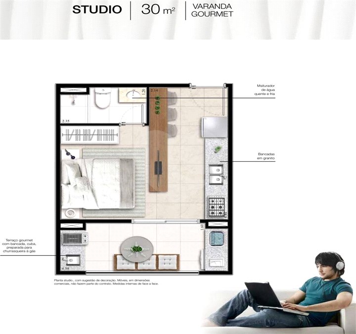 Apartamento à venda com 2 quartos, sendo 1 suíte,  em Jardim São Paulo(zona Norte), São Paulo, SP