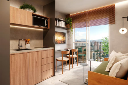 Studio à venda com 1 quarto em Vila Olímpia, São Paulo, SP