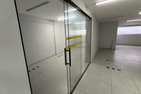 Sala Comercial para locação, Marapé, Santos - SA0016.