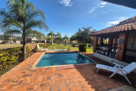 Chácara com 3 dormitórios à venda, 1200 m² por R$ 870.000,00 - Condomínio Ninho Verde II - Pardinho/SP
