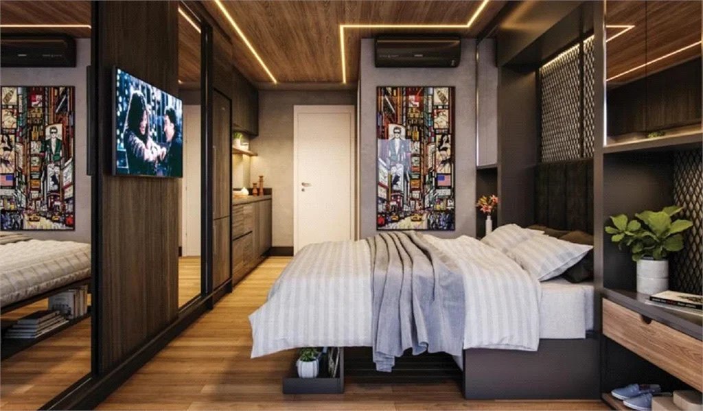 Studio à venda com 1 quarto em Santo Amaro, São Paulo, SP