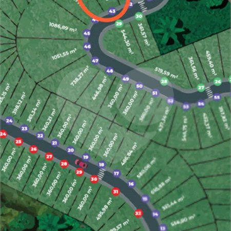 Terreno à venda no condomínio Residencial Alto da Floresta, Bom Jesus dos Perdões - SP