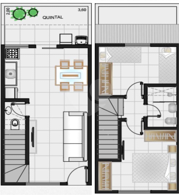 Casa à venda com 2 quartos no condomínio Residencial Vila Nova, Sorocaba - SP