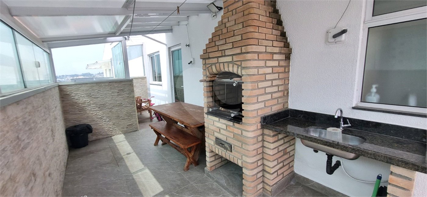 Cobertura à venda com 3 quartos, sendo 2 suítes,  em Parque das Nações, Santo André, SP