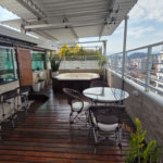 Cobertura com 3 dormitórios à venda, 262 m² por R$ 1.800.000,00 - Pompéia - Santos/SP
