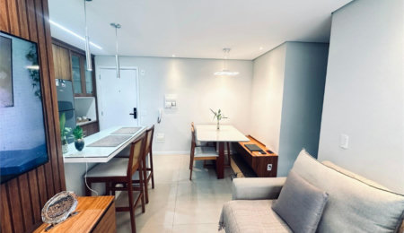 Apartamento à venda com 2 quartos, sendo 1 suíte,  em Santo Amaro, São Paulo, SP