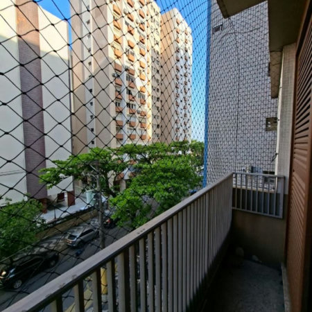 Apartamento com 2 dormitórios para alugar, 113 m² por R$ 8.000,00/mês - Gonzaga - Santos/SP