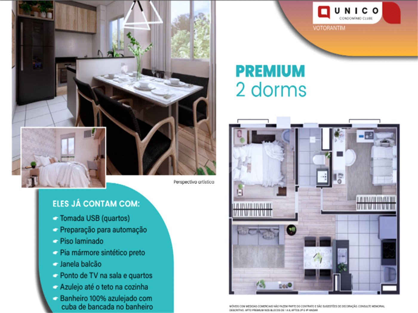 Apartamento à venda com 2 quartos em Vila Santo Antônio, Votorantim, SP