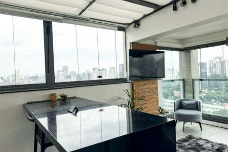Studio à venda com 1 quarto em Vila Cordeiro, São Paulo, SP