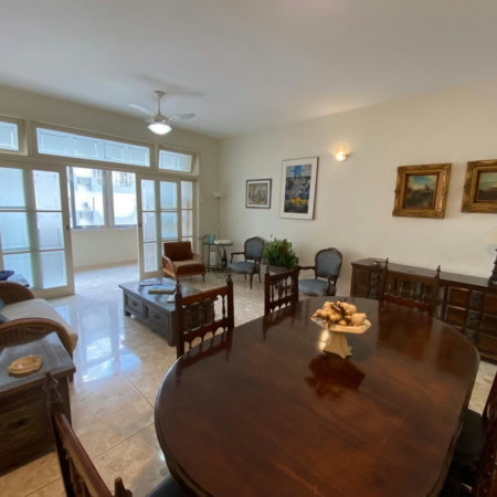 Apartamento com 2 dormitórios para alugar, 163 m² por R$ 6.400,00/mês - José Menino - Santos/SP