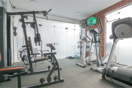 Apartamento mobiliado em Moema, - 1 quarto, sala e cozinha - 1 vaga