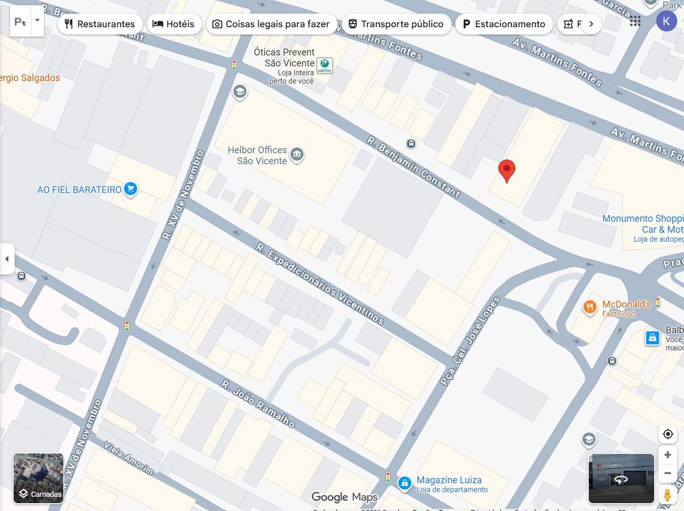 Terreno à venda, 1790 m² por R$ 9.000.000,00 - Centro - São Vicente/SP