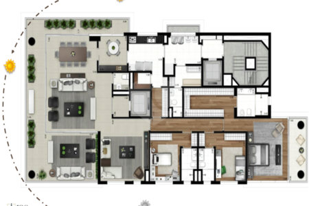Apartamento à venda com 4 suítes em Vila Mariana, São Paulo, SP