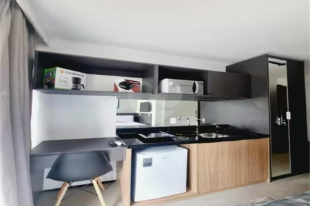 Studio à venda na Bela Vista – 23 m², mobiliado e funcional