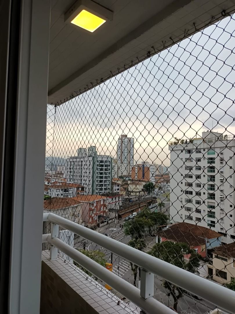Apartamento com 2 dormitórios para alugar, 58 m² por R$ 4.900,02 - Pompéia - Santos/SP