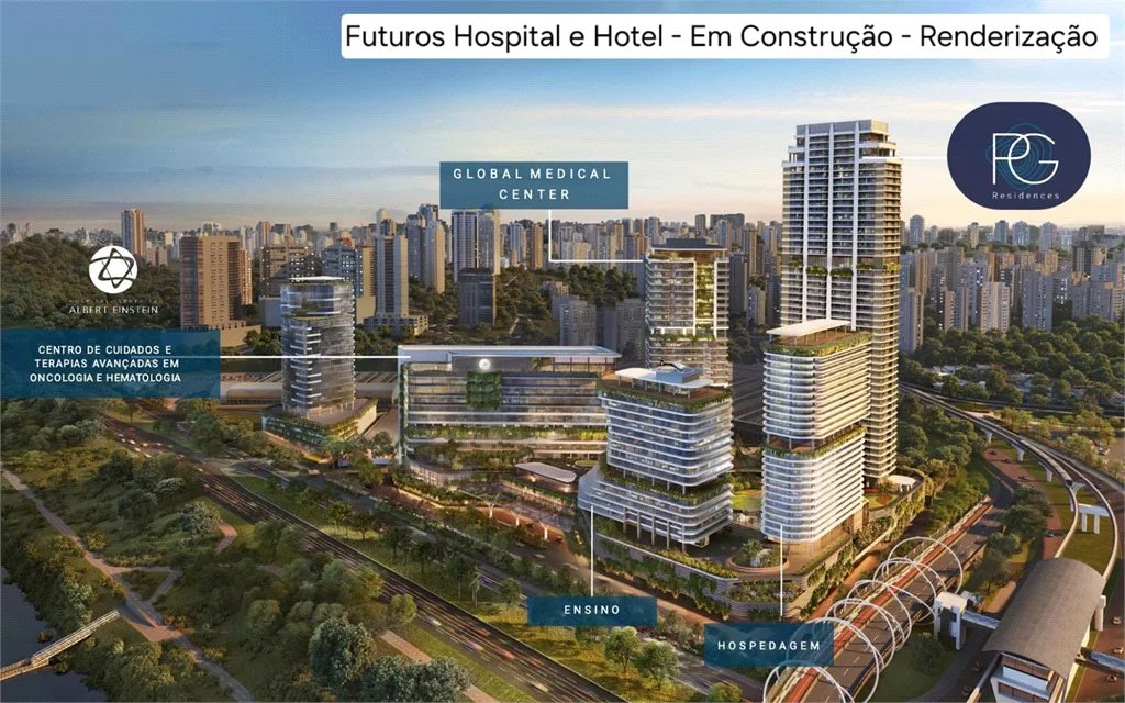 Apartamento à venda com 4 suítes em Jardim Morumbi, São Paulo, SP