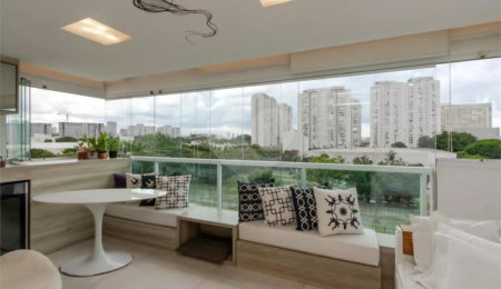 Apartamento à venda ou para alugar com 2 suítes em Santo Amaro, São Paulo, SP