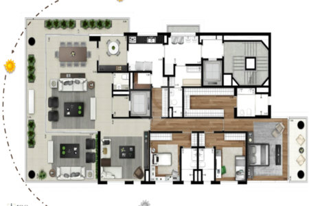 Apartamento à venda com 4 suítes em Vila Mariana, São Paulo, SP