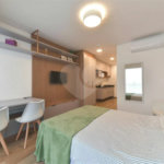 Apartamento à venda ou para alugar com 1 quarto em Santo Amaro, São Paulo, SP