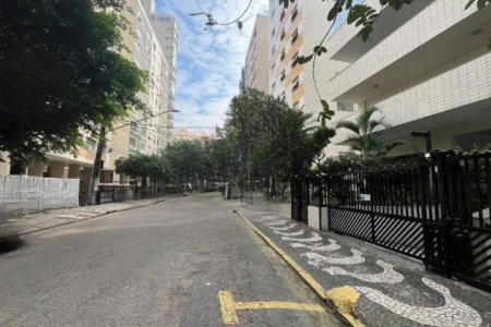 Apartamento com 1 dormitório à venda, 40 m² por R$ 395.000 - Boqueirão - Santos/SP