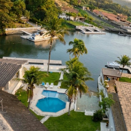 Casa com 5 dormitórios à venda, 900 m² por R$ 15.200.000,00 - Cidade Jardim Tom - Guarujá/SP