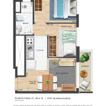 Apartamento à venda com 2 quartos em Butantã, São Paulo, SP