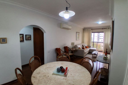 Apartamento com 3 dormitórios para alugar, 135 m² por R$ 6.500,00/mês - Pompéia - Santos/SP
