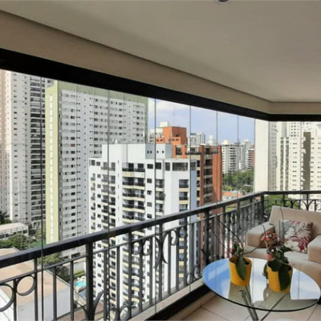 Apartamento à venda com 4 quartos, sendo 3 suítes,  em Cidade Monções, São Paulo, SP