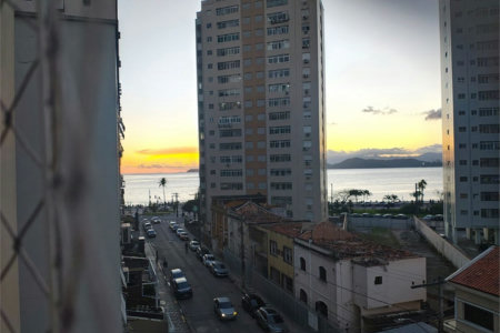Apartamento Residencial à venda, Ponta da Praia, Santos - AP1192.