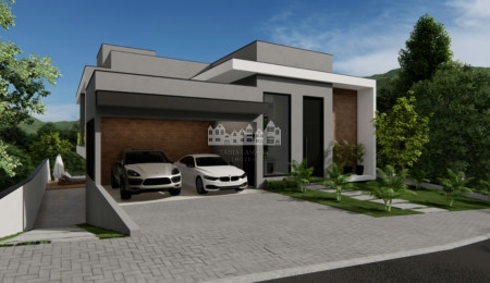 Casa Moderna com Pé-Direito Duplo — Conforto, Estilo e Lazer em Condomínio Completo, em Bragança