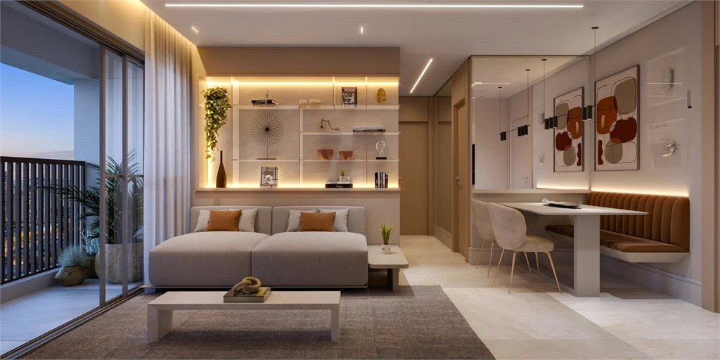 Apartamento à venda com 2 quartos, sendo 1 suíte, em Vila Anastácio, São Paulo, SP