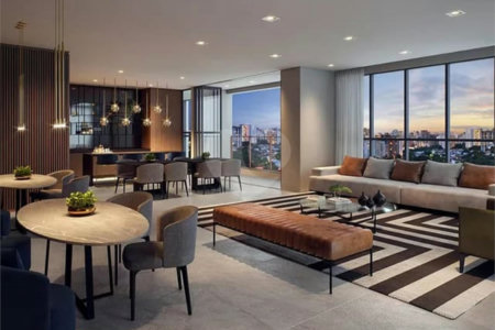 Apartamento à venda com 2 suítes em Campo Belo, São Paulo, SP