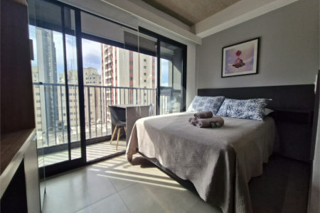 Apartamento com 18 m², 1 quarto, à venda na Bela Vista