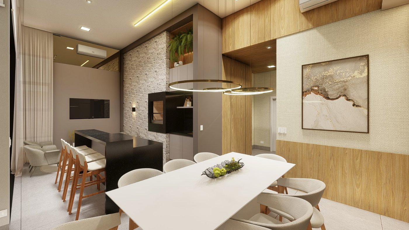 Casa à venda com 3 suítes no condomínio Residencial Damha Belvedere, Presidente Prudente - SP