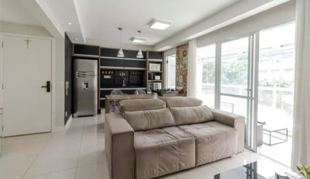 Apartamento à venda com 2 quartos, sendo 1 suíte,  em Vila Andrade, São Paulo, SP