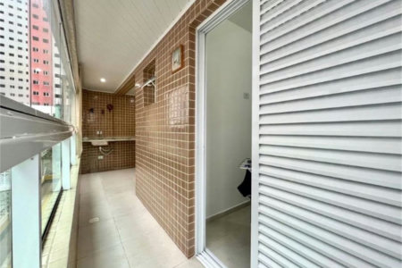 Apartamento Residencial à venda, Vila Guilhermina, Praia Grande - AP1374.