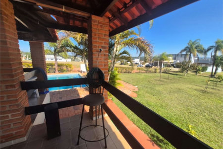 Chácara com 3 dormitórios à venda, 1200 m² por R$ 870.000,00 - Condomínio Ninho Verde II - Pardinho/SP