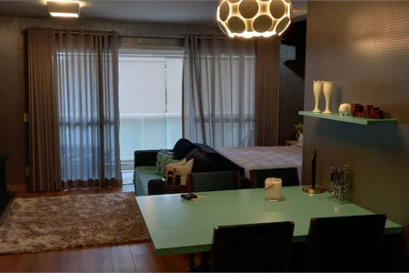 Apartamento à venda com 1 suíte em Brooklin Paulista, São Paulo, SP