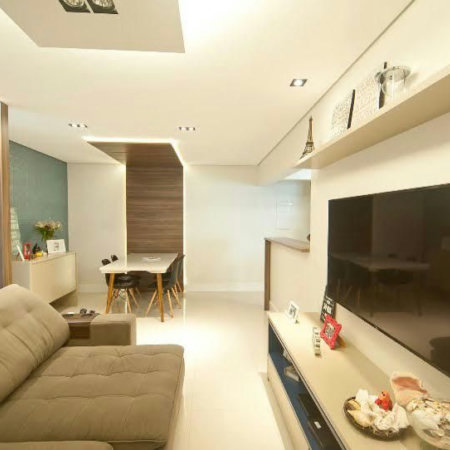 Apartamento com 2 dormitórios à venda, 96 m² por R$ 630.000,00 - Aparecida - Santos/SP