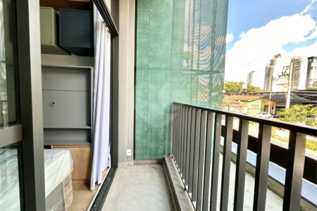 Studio à venda ou para alugar com 1 quarto em Santo Amaro, São Paulo, SP
